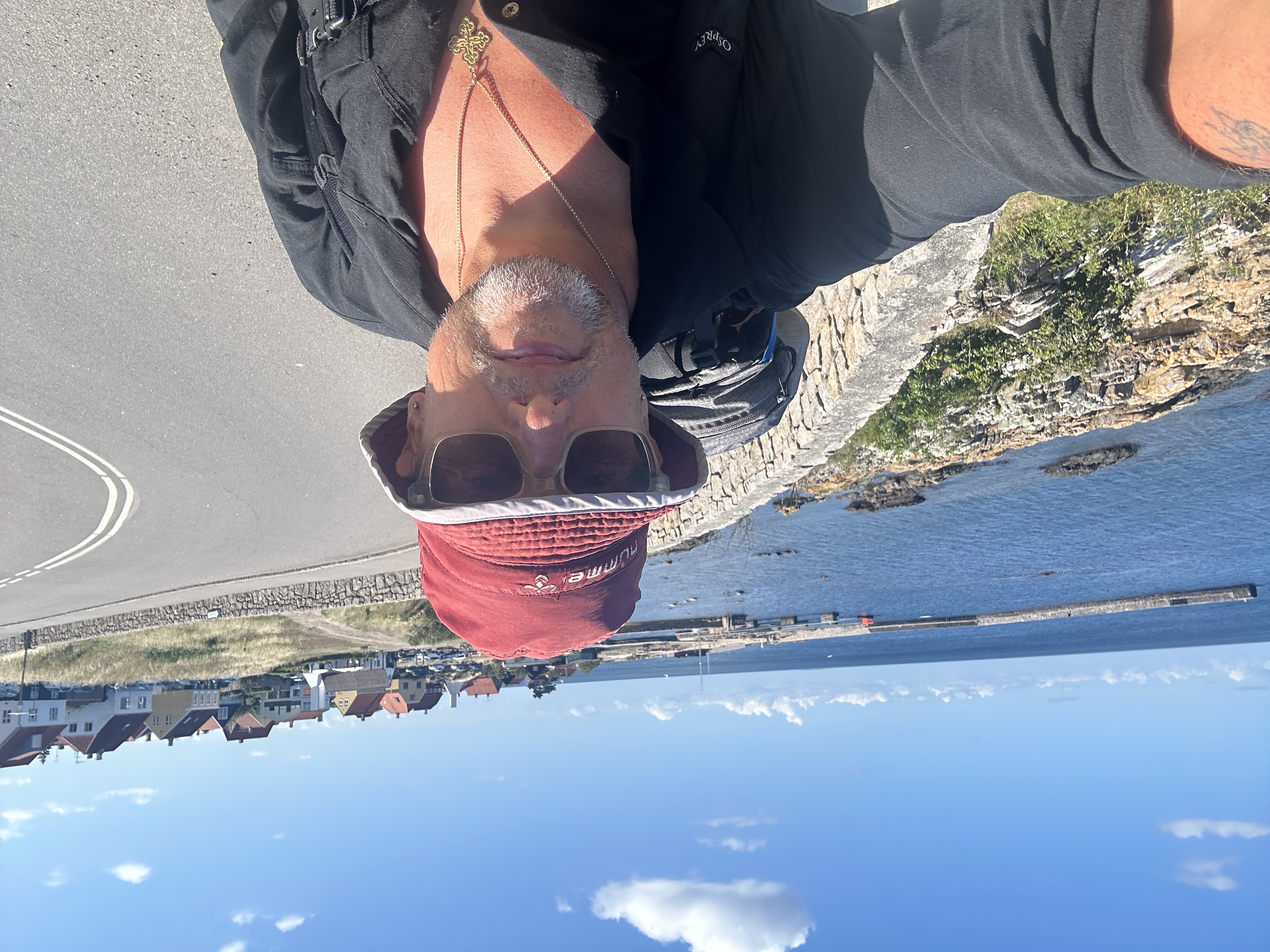 Martin fra Træn din robusthed på terapeutisk vandring på Bornholm
